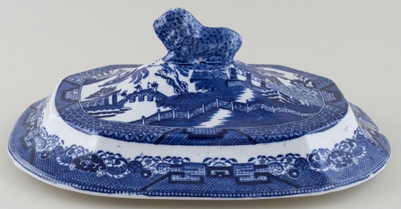 Soup Tureen Lid c1900